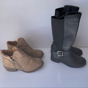 Girls boots size 12 bundle